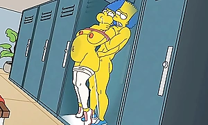 Anal Housewife Marge Moans With Admiration As A Hot Cum Fills Her Ass And Squirts At hand / Hentai / Uncensored / Toons / Anime