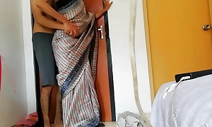 indian teacher make the beast with two backs with her student