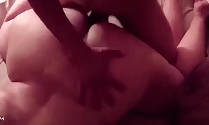 Chunky ass milf pov blowjob and doggy style all over jizz flow - married woman all over Chunky ass seduced horny pauper