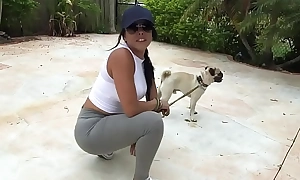Diamond kitty gets assfucked after dog walking by sean lawless