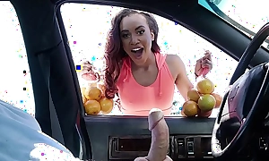 Bangbros - sean lawless buys oranges from sexy black street vendor demi sutra