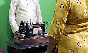 indian tailor fuck wide indian bhabhi parole stitching