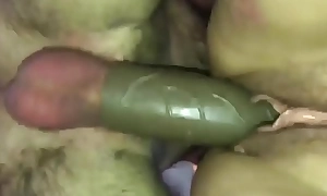 Grotesque bbw fucked hard with a huge penis extension