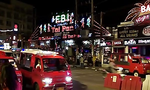 Bangla road walking drove patong phuket thailand