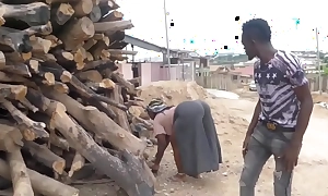 getting wood
