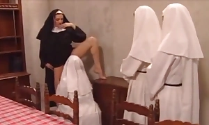 Hot Jocular mater Superior Yolanda welcomes young nuns
