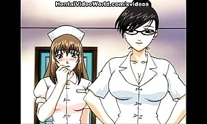 Cute manga nurse fucked on the confound